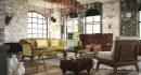 Loft living room interior